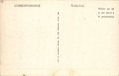 Cornisa de Esterel de la POSTAL de la VENDIMIA del oro Saint el pisón y la masa sólida del cabo Russet-red