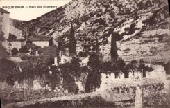 CPA Roquebrun Parc des Orangers