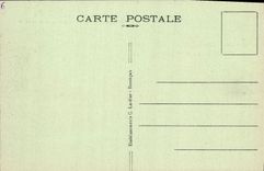 POSTAL Besanzón les Bains Doubs de la VENDIMIA y rocas de la ciudadela