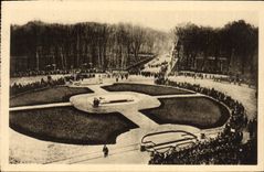 Taladro de la POSTAL de la VENDIMIA del claro de Compiegne de la opinión Militaria del armisticio