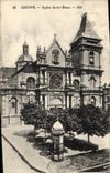 VINTAGE POSTCARD Dieppe Church Saint Remi