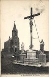 CPA Dieppe La Chapelle Notre Dame de Bon Secours et le calvaire 