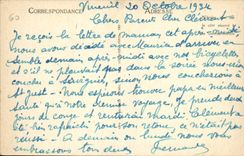 POSTAL Chantilly de la VENDIMIA el castillo de Enghien