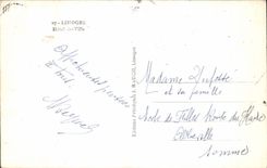 MODERN CARD Limoges Town hall