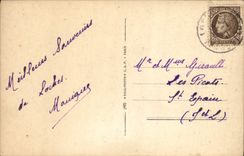 CPA Loches Vue Generale Vers Le Chateau Royal