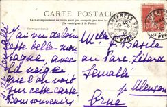 VINTAGE POSTCARD the Pyrenees Vignernal And Its Giacier