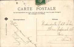 VINTAGE POSTCARD Vincennes the Vault of the Castle and the Principal Gate