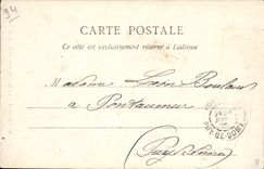 VINTAGE POSTCARD Vincennes the Keep dimensions northern