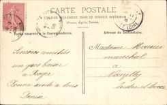 VINTAGE POSTCARD Champigny Edges of the Marne