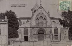 CPA Chalons s Marne Eglise Saint Jean