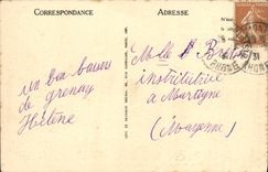 POSTAL Lyon Notre Dame De Fourviere Seen de la VENDIMIA en Lyon y la ensambladura del Rhone y del Saone