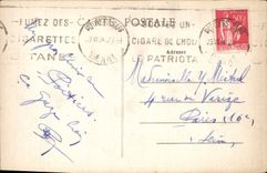 CPA Poitiers La Tour a L'Oiseau prise du bas du Jardin de Blossac