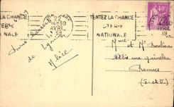 CPA Lyon Palais de la Foire vu de la Croix Rousse