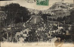 Explanada pesada de la POSTAL de la VENDIMIA tomada de la cúpula del rosario
