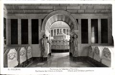 CPA El Escorial Panteon de Infantes y Parvulos