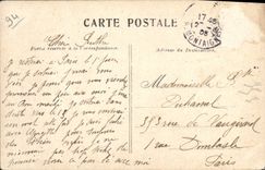 CPA La Marne Au Pont de Chennevieres