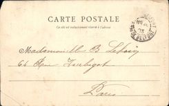 VINTAGE POSTCARD Belfort the Lion of Bartholdi and the Castle