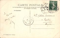 VINTAGE POSTCARD Toulouse Goudoulin Monument