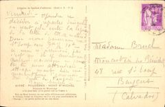 CPA Fougeres La Courtine Nord Du chateau