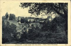 CPA Avallon Vue Prise Des Chaumes
