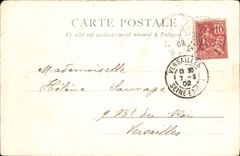 VINTAGE POSTCARD Dieppe Carries Port of West