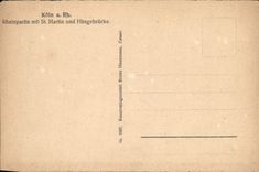 VINTAGE POSTCARD Koln Rh Rheinpartie MIT St St Martin Boat Barge