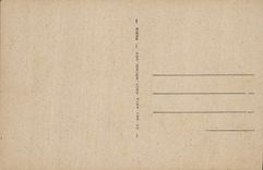 VINTAGE POSTCARD Mans the Clock