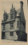 VINTAGE POSTCARD Mans House of the Place of the Castle