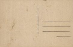 VINTAGE POSTCARD Mans House of the Place of the Castle