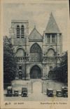 VINTAGE POSTCARD Mans Notre Dame of the Automobile Seam
