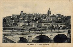 CPA Le Mans Le Pont Gambetta