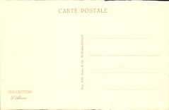 VINTAGE POSTCARD Valley of Munster seen of Schlucht