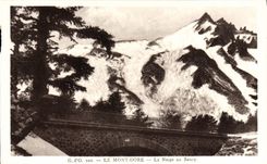 CPA Le Mont Dore La neige au Sancy