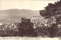 CPA Cannes Vue Generale Prise de la Californie