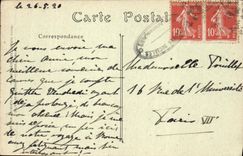 CPA Cannes Vue Generale Prise de la Californie