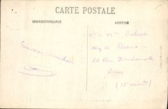 Opinión de Amboise de la POSTAL de la VENDIMIA hacia el castillo y el Loire