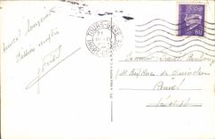 CPM Tours Place De L'Hotel De Ville et l'avenue de Grammont