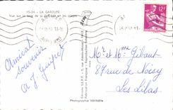 MODERN CARD Garoupe Seen on Bay of Garoupe and the beaches