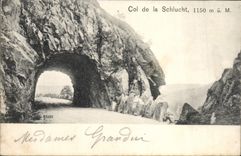 VINTAGE POSTCARD Collar of Schlucht