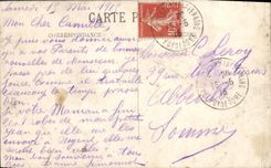VINTAGE POSTCARD Clermont Ferrand Basilica St Martin and Tour Charlemagne