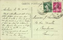 VINTAGE POSTCARD Tours the Cathedral St Gatuen