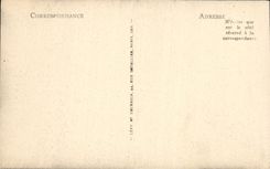 VINTAGE POSTCARD Point Of the Strong current the Menhir