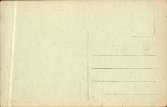 VINTAGE POSTCARD the Point of the Strong current the head of pig and the hat of the general one