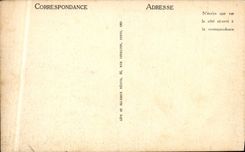 VINTAGE POSTCARD Holy Malo View Boat