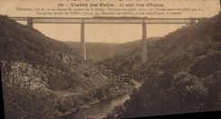 CPA Viaduc Des Fades 