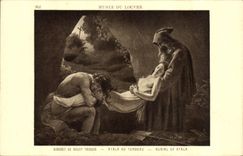 CPA Musee Du Louvre Paris Girodet de Roucy Trioson Atala au tombeau 