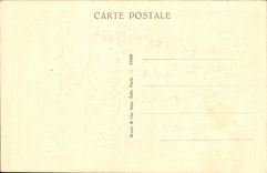 VINTAGE POSTCARD Museum Of Louvre Paris Raphael Sanzio the great Holy Family of François 1st