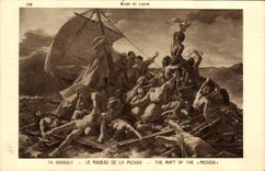CPA Musee Du Louvre Paris Gericault le radeau de la Meduse