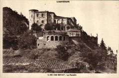 VINTAGE POSTCARD Auvergne Royat the paradise