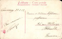 Puente de Metz Totenbrocke de la POSTAL de la VENDIMIA de Moris